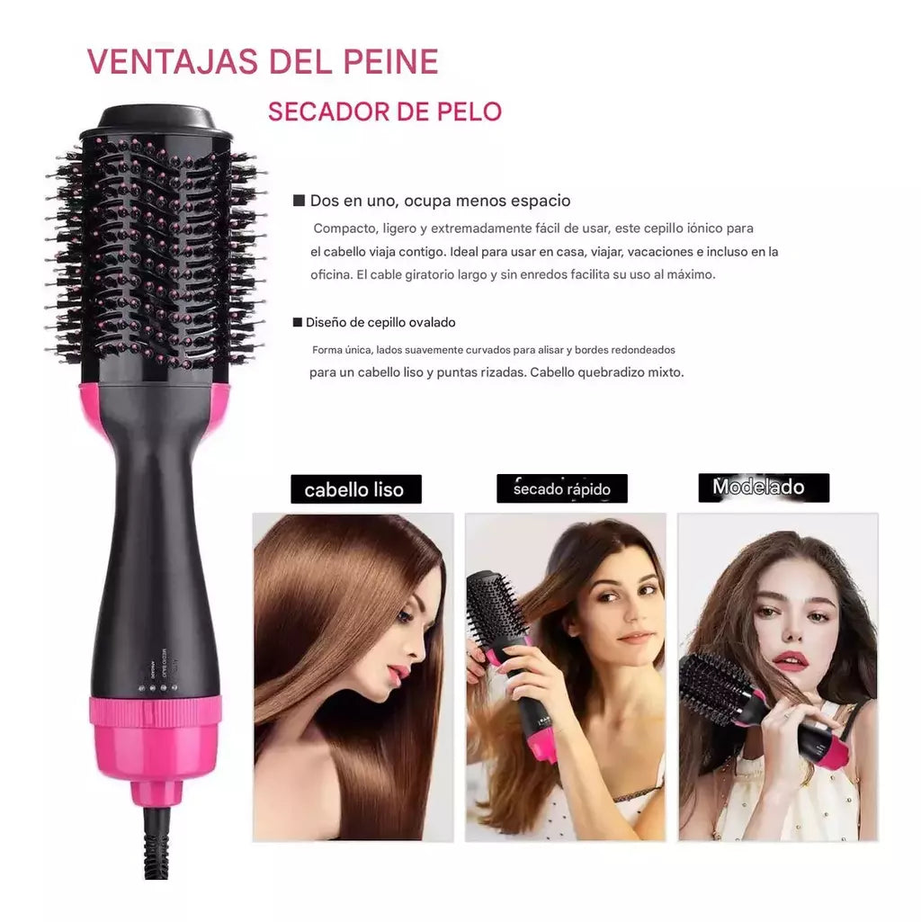 StyleLux™ - Cepillo Secador Alisador Volumizador 4 en 1
